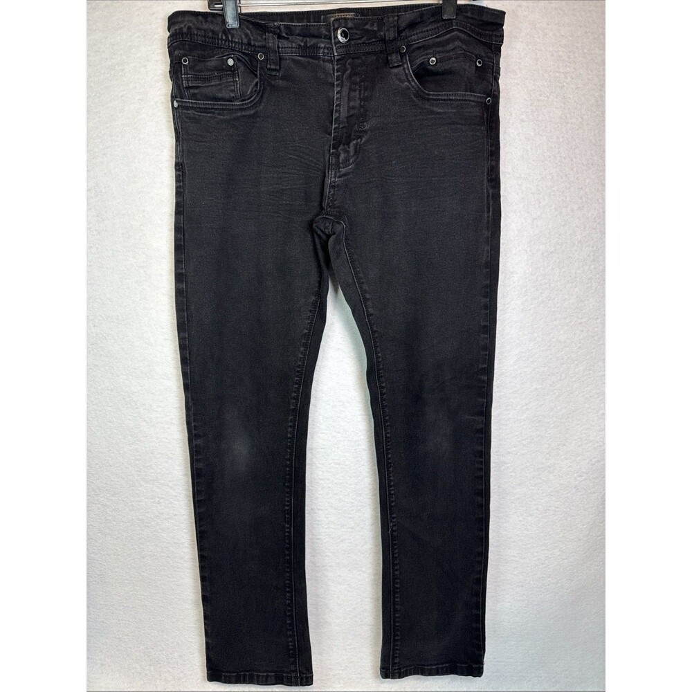 STEVE’S JEANS Men’s Stretch‎ Denim Jeans Size 32x30 Black